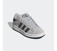Sneaker ADIDAS ORIGINALS "CAMPUS 00S FÜR KINDER", Mädchen, Gr. 37, grau (grau two, matte silber, core schwarz), Leder, Synthetik, Schuhe Sneaker, für Kinder & Jugendliche (14341316-37) grau two, matte