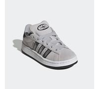 Sneaker ADIDAS ORIGINALS "CAMPUS 00S KIDS", Mädchen, Gr. 33, silber (grau two, matte silber, core schwarz), Leder, Synthetik, Schuhe Sneaker (96542728-33) grau two, matte silber, core schwarz