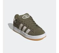 Sneaker ADIDAS ORIGINALS "CAMPUS 00S KIDS", Mädchen, Gr. 36, medium schwarz khaki, sanftes weiß, cloud weiß, Leder, Schuhe Sneaker, für Kinder & Jugendliche (64990269-36) medium schwarz khaki, sanftes