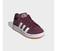 Sneaker ADIDAS ORIGINALS "CAMPUS 00S", Mädchen, Gr. 28, maroon, ftwwht, gum2, Leder, Synthetik, Schuhe Sneaker, für Kinder (51830712-28) maroon, ftwwht, gum2