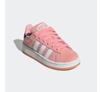 Sneaker ADIDAS ORIGINALS "CAMPUS 00S", Mädchen, Gr. 29, weiß (semi pink spark, cloud weiß, gum 2), Leder, Synthetik, Schuhe Sneaker, für Kinder (85613610-29) semi pink spark, cloud weiß, gum 2