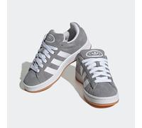 Sneaker ADIDAS ORIGINALS "CAMPUS 00S", Mädchen, Gr. 35,5, grau (grethr, ftwwht, ftwwht), Leder, Synthetik, Schuhe Sneaker, für Kinder und Jugendliche, mit Gummilaufsohle, mit Schnürung (15148709-35,5)