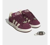 Sneaker ADIDAS ORIGINALS "CAMPUS 00s W", Damen, Gr. 38, lila (maroon, warm vanilla, gold metallic), Leder, Schuhe Sneaker (10222851-38) maroon, warm vanilla, gold metallic