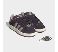 Sneaker ADIDAS ORIGINALS "CAMPUS 00s W", Damen, Gr. 39, lila (aurora schwarz, vapour grau metallic, gold metallic), Leder, Schuhe Sneaker (15871813-39) aurora schwarz, vapour grau metallic, gold metal