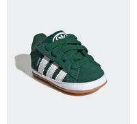 Sneaker ADIDAS ORIGINALS "CAMPUS KIDS", Mädchen, Gr. 17, grün (dunkelgrün, ftwr weiß, gum 2), Synthetik, Schuhe Sneaker, für Kinder (28821948-17) dunkelgrün, ftwr weiß, gum 2