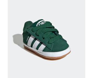 Sneaker ADIDAS ORIGINALS "CAMPUS KIDS", Mädchen, Gr. 17, grün (dunkelgrün, ftwr weiß, gum 2), Synthetik, Schuhe Sneaker, für Kinder (28821948-17) dunkelgrün, ftwr weiß, gum 2