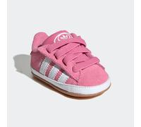 Sneaker ADIDAS ORIGINALS "CAMPUS KIDS", Mädchen, Gr. 17, weiß (bliss pink, ftwr weiß, gum 2), Synthetik, Schuhe Sneaker, für Kinder (54012014-17) bliss pink, ftwr weiß, gum 2