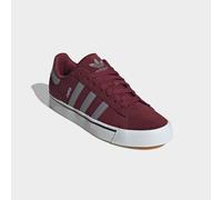 Sneaker ADIDAS ORIGINALS "CAMPUS VULC", Damen, Gr. 38,5, rot (shadow rot, grau three, gum 3), Leder, Textil, Schuhe Sneaker, mit klassischem Canvas-Obermaterial (53862156-38,5) shadow rot, grau three,