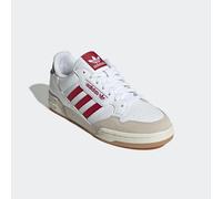 Sneaker ADIDAS ORIGINALS "CONTINENTAL 80 STRIPES", Herren, Gr. 37, weiß (cloud weiß, team victory rot, chalk weiß), Baumwolle, Schuhe Sneaker (39524043-37) cloud weiß, team victory rot, chalk weiß