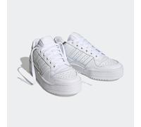 Sneaker ADIDAS ORIGINALS "FORUM BOLD STRIPES", Damen, Gr. 40, schwarz-weiß (cloud weiß, cloud weiß, core schwarz), Leder, Polyurethan, Schuhe Sneaker (92467104-40) cloud weiß, cloud weiß, core schwarz