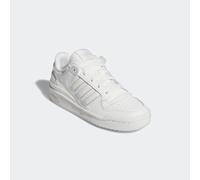 Sneaker ADIDAS ORIGINALS "FORUM LOW CL KIDS" Gr. 35,5, weiß (core weiß, cloud weiß, grau one), Kinder, Baumwolle, Schuhe (17596366-35,5) core weiß, cloud weiß, grau one