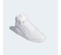 Sneaker ADIDAS ORIGINALS "FORUM MID", Herren, Gr. 37, weiß (cloud weiß, crystal weiß, cloud weiß), Baumwolle, Synthetik, Schuhe Sneaker (47078556-37) cloud weiß, crystal weiß, cloud weiß