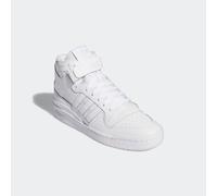 Sneaker ADIDAS ORIGINALS "FORUM MID", Herren, Gr. 41, weiß (cloud weiß, crystal weiß, cloud weiß), Baumwolle, Synthetik, Schuhe Sneaker (47078556-41) cloud weiß, crystal weiß, cloud weiß