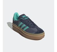 Sneaker ADIDAS ORIGINALS "GAZELLE BOLD", Damen, Gr. 40, blau (shadow navy, acid mint, legend ink), Leder, Synthetik, Schuhe Sneaker, Topseller (62317056-40) shadow navy, acid mint, legend ink