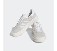 Sneaker ADIDAS ORIGINALS "GAZELLE BOLD", Damen, Gr. 42, grau (grau two, cloud weiß, core weiß), Leder, Synthetik, Schuhe Sneaker (83997842-42) grau two, cloud weiß, core weiß