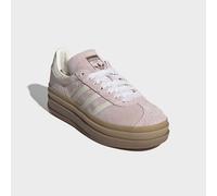 Sneaker ADIDAS ORIGINALS "GAZELLE BOLD", Herren, Gr. 41, sandy pink, sanftes weiß, copper metallic, Leder, Schuhe Sneaker (99921540-41) sandy pink, sanftes weiß, copper metallic