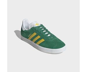 Sneaker ADIDAS ORIGINALS "GAZELLE", Herren, Gr. 38,5, bold grün, eqt gelb, ftwr weiß, Leder, Synthetik, Schuhe Sneaker (67834262-38,5) bold grün, eqt gelb, ftwr weiß
