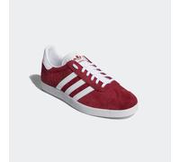 Sneaker ADIDAS ORIGINALS "GAZELLE", Herren, Gr. 40,5, rot (collegiate burgundy, ftwr weiß, gold metallic), Leder, Synthetik, Schuhe Damenschuh Skaterschuh Sneaker Sneaker low Retrosneaker (52843453-40