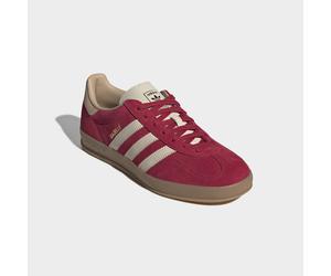 Sneaker ADIDAS ORIGINALS "GAZELLE", Herren, Gr. 40, team victory rot, warm vanilla, magic beige, Leder, Schuhe Sneaker (58828101-40) team victory rot, warm vanilla, magic beige