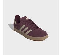 Sneaker ADIDAS ORIGINALS "GAZELLE", Herren, Gr. 42, maroon, khaki three, gum4, Leder, Synthetik, Schuhe Sneaker, Topseller (85438756-42) maroon, khaki three, gum4