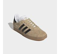 Sneaker ADIDAS ORIGINALS "GAZELLE", Herren, Gr. 43, magic beige, core schwarz, ftwr weiß, Leder, Synthetik, Schuhe Sneaker, Topseller (31733545-43) magic beige, core schwarz, ftwr weiß