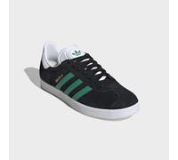 Sneaker ADIDAS ORIGINALS "GAZELLE", Herren, Gr. 43, core schwarz, bold grün, ftwr weiß, Leder, Synthetik, Schuhe Sneaker (14338242-43) core schwarz, bold grün, ftwr weiß
