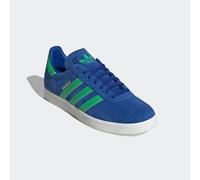 Sneaker ADIDAS ORIGINALS "GAZELLE", Herren, Gr. 43, weiß (royal blau, energy grün, core weiß), Leder, Synthetik, Schuhe Sneaker (81115751-43) royal blau, energy grün, core weiß