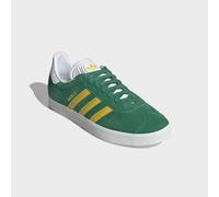 Sneaker ADIDAS ORIGINALS "GAZELLE", Herren, Gr. 45, bold grün, eqt gelb, ftwr weiß, Leder, Synthetik, Schuhe Sneaker (67834262-45) bold grün, eqt gelb, ftwr weiß