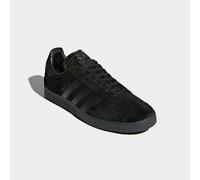 Sneaker ADIDAS ORIGINALS "GAZELLE", Herren, Gr. 45, schwarz (core schwarz, core schwarz, core schwarz), Leder, Synthetik, Schuhe Freizeitschuh Damenschuh Skaterschuh Herrenschuh Sneaker Sneaker low Re