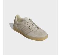 Sneaker ADIDAS ORIGINALS "GAZELLE INDOOR W", Damen, Gr. 37, grau one, putty grau, gum 3, Leder, Schuhe Sneaker (65121168-37) grau one, putty grau, gum 3