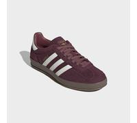 Sneaker ADIDAS ORIGINALS "GAZELLE INDOOR", Herren, Gr. 39, lila (maroon, sanftes weiß, quiet crimson), Leder, Synthetik, Schuhe Sneaker (52587932-39) maroon, sanftes weiß, quiet crimson
