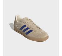 Sneaker ADIDAS ORIGINALS "GAZELLE INDOOR", Herren, Gr. 41, magic beige, royal blau, wonder weiß, Leder, Schuhe Sneaker (89388354-41) magic beige, royal blau, wonder weiß