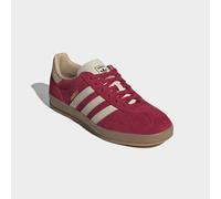 Sneaker ADIDAS ORIGINALS "GAZELLE INDOOR", Herren, Gr. 43, team victory rot, warm vanilla, magic beige, Leder, Schuhe Sneaker (58828101-43) team victory rot, warm vanilla, magic beige