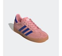 Sneaker ADIDAS ORIGINALS "GAZELLE KIDS", Mädchen, Gr. 38,5, rosa (semi pink spark, lucid blau, lucid blau), Leder, Schuhe Sneaker, für Kinder (90573449-38,5) semi pink spark, lucid blau, lucid blau