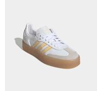 Sneaker ADIDAS ORIGINALS "SAMBA", Damen, Gr. 37, cloud weiß, orange tint, semi ice tangerine, Leder, Schuhe Sneaker (97060802-37) cloud weiß, orange tint, semi ice tangerine