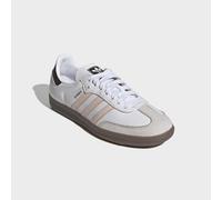 Sneaker ADIDAS ORIGINALS "SAMBA OG", Damen, Gr. 37, cloud weiß, wonder quartz, braun, Leder, Schuhe Sneaker (69177405-37) cloud weiß, wonder quartz, braun