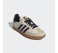 Sneaker ADIDAS ORIGINALS "SAMBA OG", Damen, Gr. 38, beige (cream weiß, core schwarz, sand strata), Leder, Schuhe Sneaker (38328732-38) cream weiß, core schwarz, sand strata