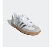 Sneaker ADIDAS ORIGINALS "SAMBA OG", Damen, Gr. 39, cloud weiß, silber metallic, grau one, Leder, Schuhe Sneaker, Topseller (34517726-39) cloud weiß, silber metallic, grau one