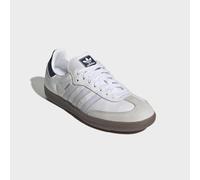 Sneaker ADIDAS ORIGINALS "SAMBA OG", Damen, Gr. 40, cloud weiß, frozen lila, night indigo, Leder, Schuhe Sneaker (59626115-40) cloud weiß, frozen lila, night indigo