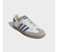 Sneaker ADIDAS ORIGINALS "SAMBA OG", Herren, Gr. 42, blau (cloud weiß, crew blau, gum4), Leder, Schuhe Sneaker, Topseller (26366409-42) cloud weiß, crew blau, gum4