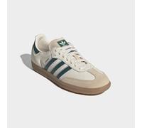 Sneaker ADIDAS ORIGINALS "SAMBA OG", Herren, Gr. 44,5, beige (cream weiß, collegiate grün, gum4), Leder, Schuhe Sneaker, Topseller (40254558-44,5) cream weiß, collegiate grün, gum4
