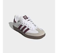 Sneaker ADIDAS ORIGINALS "SAMBA OG", Mädchen, Gr. 31, rot (cloud weiß, maroon, gum5), Leder, Synthetik, Schuhe Sneaker, für Kinder & Jugendliche (48928414-31) cloud weiß, maroon, gum5