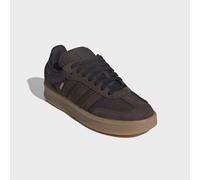 Sneaker ADIDAS ORIGINALS "SAMBA XLG", Damen, Gr. 46, aurora coffee, aurora coffee, gum4, Leder, Textil, Schuhe Sneaker (86083550-46) aurora coffee, aurora coffee, gum4