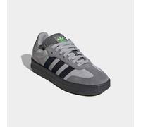 Sneaker ADIDAS ORIGINALS "SAMBA XLG", Herren, Gr. 42,5, grau (grau four, core schwarz, grau four), Leder, Synthetik, Schuhe Sneaker (67358129-42,5) grau four, core schwarz, grau four