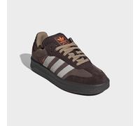 Sneaker ADIDAS ORIGINALS "SAMBA XLG", Herren, Gr. 43, braun (braun, alumina, aurora coffee), Leder, Synthetik, Schuhe Sneaker (25190411-43) braun, alumina, aurora coffee