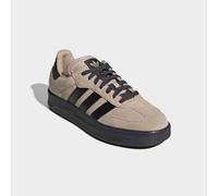 Sneaker ADIDAS ORIGINALS "SAMBA XLG", Herren, Gr. 48, stone khaki, core schwarz, utility schwarz, Leder, Synthetik, Schuhe Sneaker (72311309-48) stone khaki, core schwarz, utility schwarz