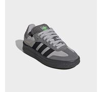 Sneaker ADIDAS ORIGINALS "SAMBA XLG", Mädchen, Gr. 37, grau four, core schwarz, grau four, Leder, Schuhe Sneaker, für Kinder & Jugendliche (61351028-37) grau four, core schwarz, grau four