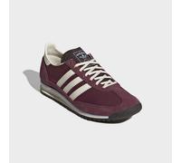 Sneaker ADIDAS ORIGINALS "SL 72 OG", Damen, Gr. 36, rot (maroon, cream weiß, blau dawn), Leder, Textil, Schuhe Sneaker (15231648-36) maroon, cream weiß, blau dawn
