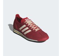 Sneaker ADIDAS ORIGINALS "SL 72 OG", Damen, Gr. 38,5, rot (better scarlet, cream weiß, halo blau), Leder, Textil, Schuhe Sneaker (76498847-38,5) better scarlet, cream weiß, halo blau