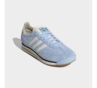Sneaker ADIDAS ORIGINALS "SL 72 RS", Herren, Gr. 40,5, blau (clear sky, cream weiß, core schwarz), Leder, Schuhe Sneaker (97504914-40,5) clear sky, cream weiß, core schwarz
